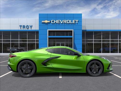 Roswell Green Metallic 2026 Chevrolet Corvette Stingray w/2LT