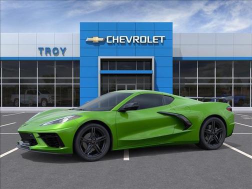 Roswell Green Metallic 2026 Chevrolet Corvette Stingray w/2LT