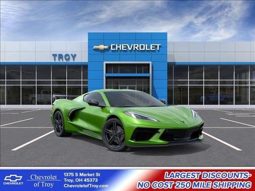 Roswell Green Metallic 2026 Chevrolet Corvette Stingray w/2LT