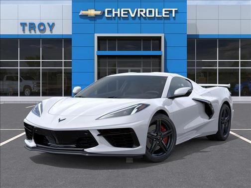 Arctic White 2026 Chevrolet Corvette Stingray w/2LT