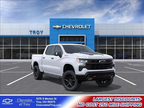 Summit White 2026 Chevrolet Silverado 1500 LT Trail Boss
