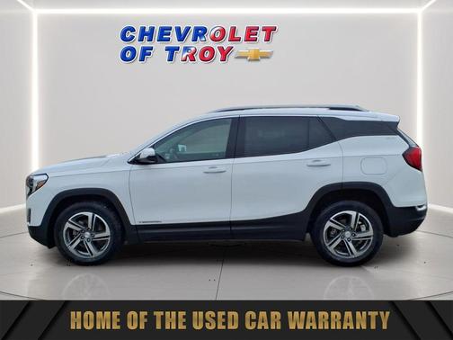 Summit White 2021 GMC Terrain SLT