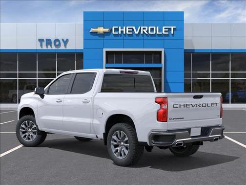 Summit White 2026 Chevrolet Silverado 1500 LT