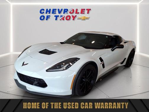 Arctic White 2017 Chevrolet Corvette Grand Sport