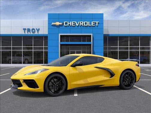 Competition Yellow Tintcoat Metallic 2026 Chevrolet Corvette Stingray w/1LT