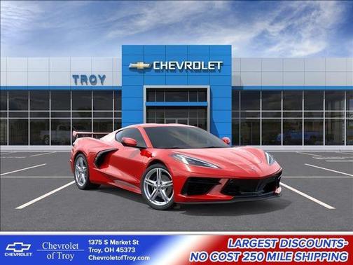 Torch Red 2026 Chevrolet Corvette Stingray w/2LT