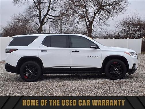 Summit White 2018 Chevrolet Traverse Premier