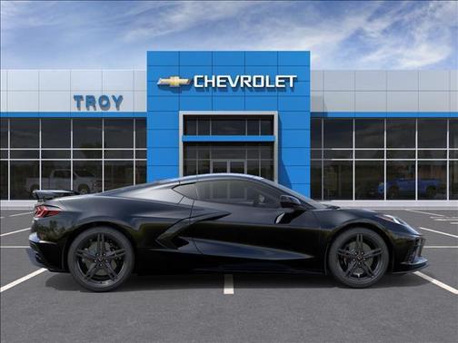 Black 2026 Chevrolet Corvette Stingray w/1LT