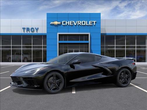 Black 2026 Chevrolet Corvette Stingray w/1LT