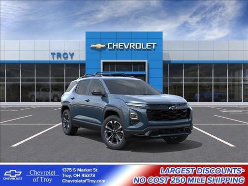 Lakeshore Blue Metallic 2026 Chevrolet Equinox FWD RS