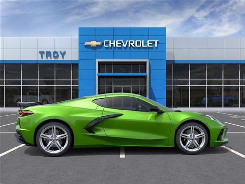 Roswell Green Metallic 2026 Chevrolet Corvette Stingray w/2LT