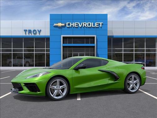 Roswell Green Metallic 2026 Chevrolet Corvette Stingray w/2LT