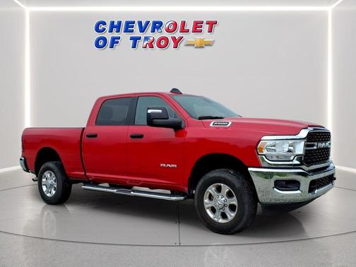 Flame Red Clearcoat 2024 RAM 2500 Big Horn Crew Cab 4x4 6'4' Box