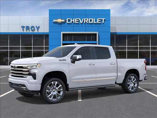 Polar White Tricoat 2026 Chevrolet Silverado 1500 High Country
