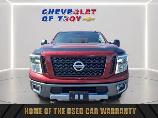 Cayenne Red 2017 Nissan Titan XD PRO-4X