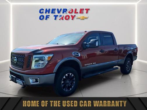 Cayenne Red 2017 Nissan Titan XD PRO-4X