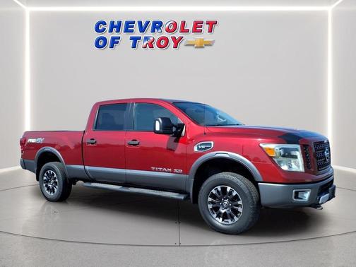 Cayenne Red 2017 Nissan Titan XD PRO-4X