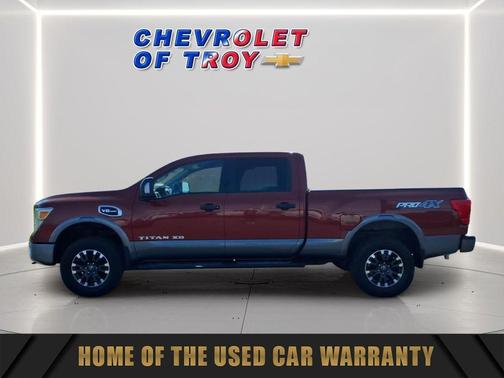 Cayenne Red 2017 Nissan Titan XD PRO-4X