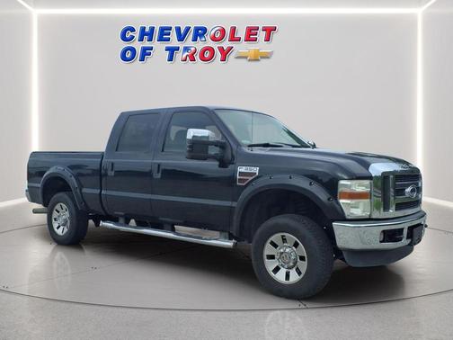 Black Clearcoat 2008 Ford F-350 XLT Crew Cab Super Duty