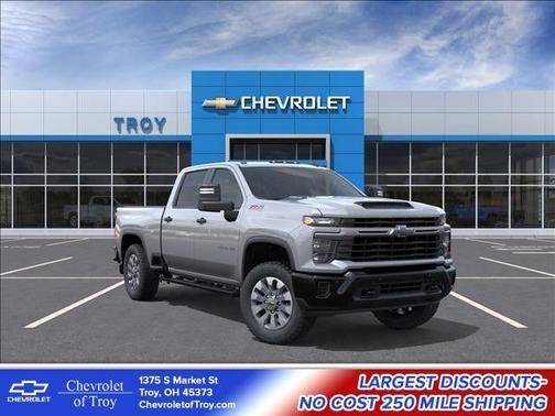 Sterling Gray Metallic 2026 Chevrolet Silverado 2500 Custom