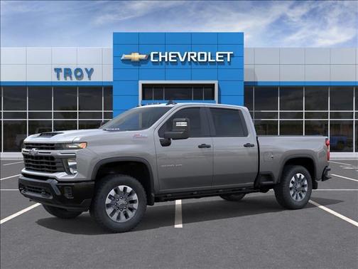 Sterling Gray Metallic 2026 Chevrolet Silverado 2500 Custom