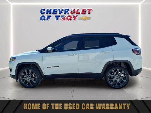 White Clearcoat 2019 Jeep Compass High Altitude
