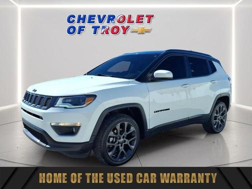 White Clearcoat 2019 Jeep Compass High Altitude