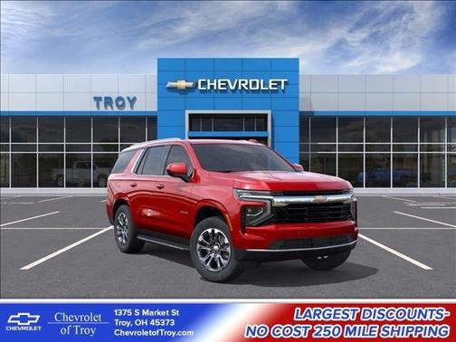 Radiant Red Tintcoat 2026 Chevrolet Tahoe LS