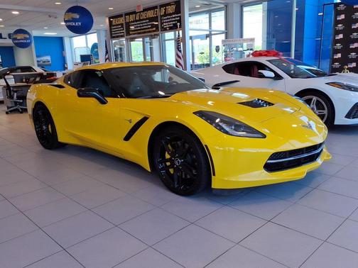 Velocity Yellow Tintcoat 2015 Chevrolet Corvette Stingray Z51