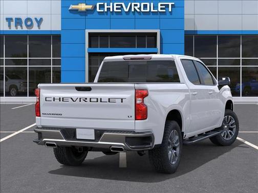 Summit White 2026 Chevrolet Silverado 1500 LT