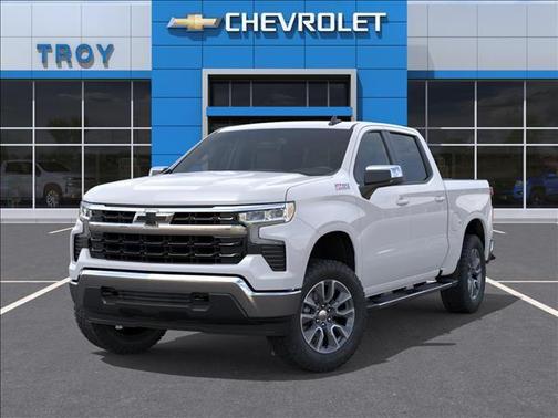 Summit White 2026 Chevrolet Silverado 1500 LT