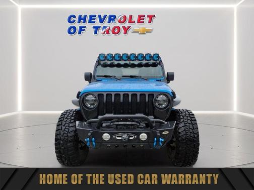 Hydro Blue Pearlcoat 2022 Jeep Wrangler Willys