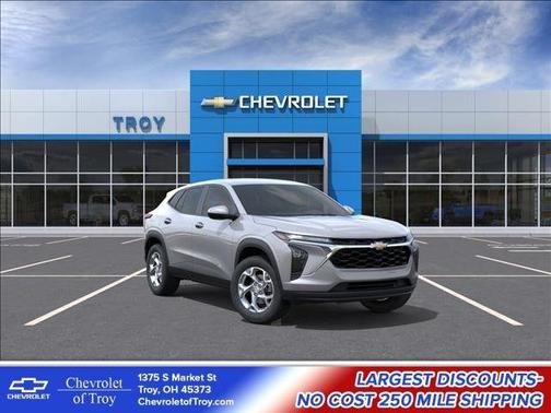 Sterling Gray Metallic 2026 Chevrolet Trax LS