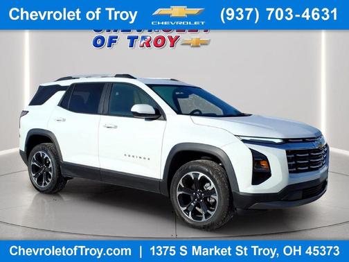 Summit White 2025 Chevrolet Equinox 1LT