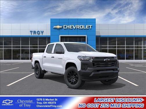 Summit White 2026 Chevrolet Colorado WT