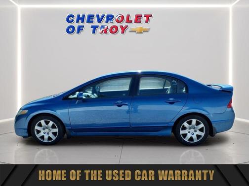 Atomic Blue Metallic 2010 Honda Civic LX