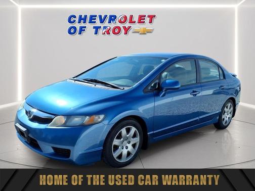 Atomic Blue Metallic 2010 Honda Civic LX