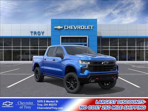 Riptide Blue Metallic 2026 Chevrolet Silverado 1500 LT Trail Boss