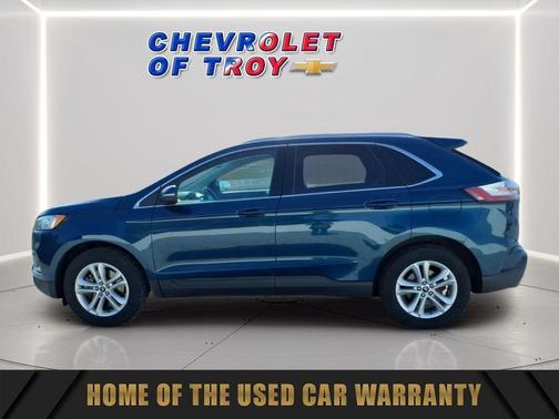 Green Metallic 2020 Ford Edge SEL