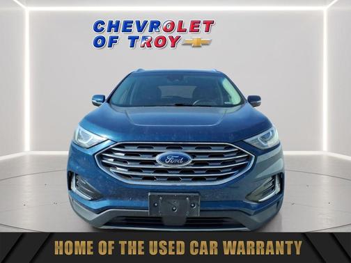 Green Metallic 2020 Ford Edge SEL