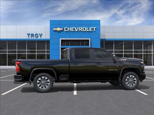 Black 2026 Chevrolet Silverado 2500 Custom