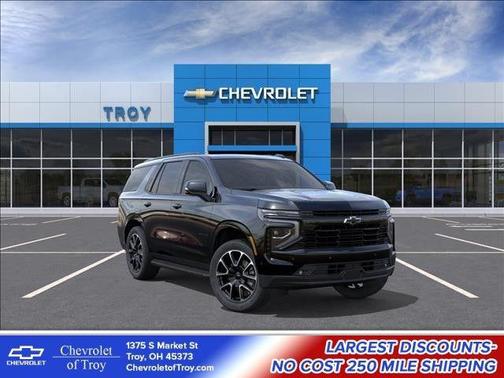 Black 2026 Chevrolet Tahoe 4WD RST