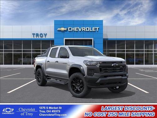Sterling Gray Metallic 2026 Chevrolet Colorado Trail Boss