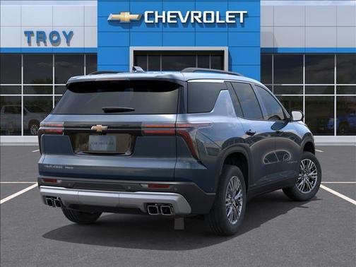 Lakeshore Blue Metallic 2026 Chevrolet Traverse LT