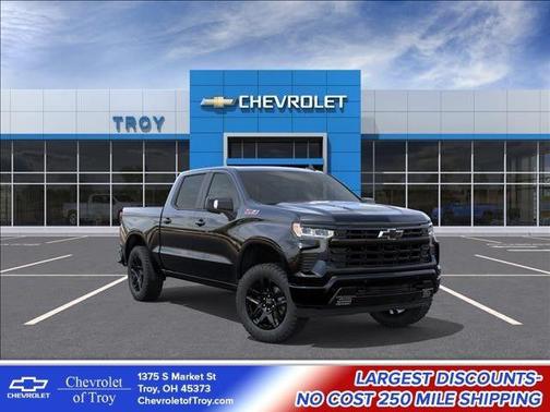 Black 2026 Chevrolet Silverado 1500 RST