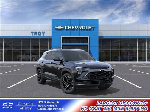 Mosaic Black Metallic 2026 Chevrolet Trailblazer RS