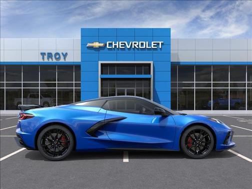 Riptide Blue Metallic 2026 Chevrolet Corvette Stingray w/2LT
