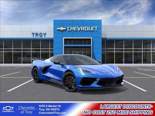 Riptide Blue Metallic 2026 Chevrolet Corvette Stingray w/2LT