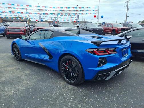 Riptide Blue Metallic 2026 Chevrolet Corvette Stingray w/2LT
