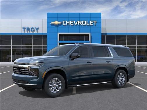 Lakeshore Blue Metallic 2026 Chevrolet Suburban LT